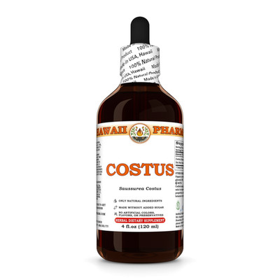 Costus (Saussurea Costus) Dried Root Liquid Herbal Extract
