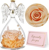 Ewige Rose Im Glas Muttertagsgeschenk FüR Mama Frauen Engel Geschenkidee