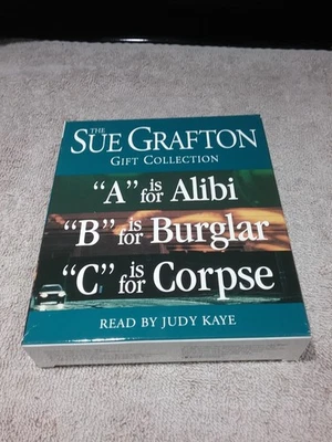 Sue Grafton - A for Alibi, B for Burglar, C for Corpse - 9 CD Book Set - Image 1 of 2
