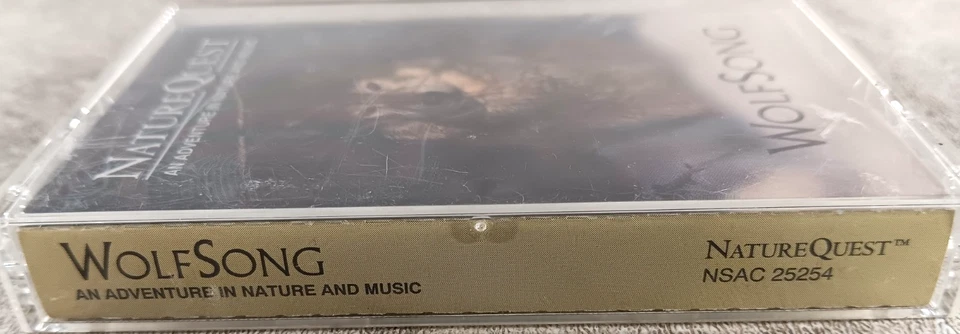 Vintage 1994 Nature Quest Wolf Song Cassette Tape - Image 2 of 4