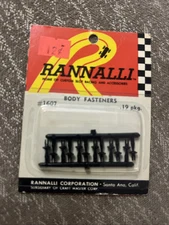 Vintage 1/24 Rannalli #1607 Body Fasteners for slot cars NOS