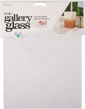 Plaid Gallery Glass Diamond Texture Mold  Approx. 8" x 8" Texture Effects Panel
