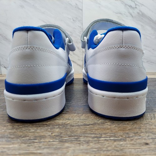 Adidas FY7756 Forum Low White Blue Men's Size 11 New in Box Lace and Hook Loop - Picture 5 of 13