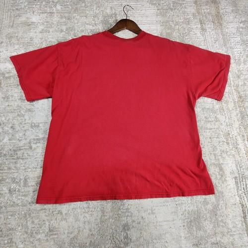 Vintage Fresno State Bulldogs T-Shirt Mens XL Red Logo Graphic Short Sleeve Tee - Picture 7 of 11