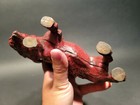 Antique Style Buffalo Gasoline Cast Iron Coin Bank — photo 9