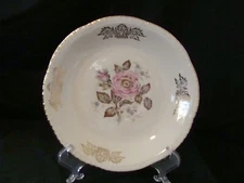 Vintage Teacup and Saucer by Homer Laughlin Queen Ester Rose, Set Cup & Saucer.