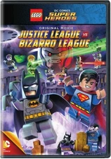 Lego Justice League VS Bizarro League DC Comics Super Heroes DVD New Sealed 