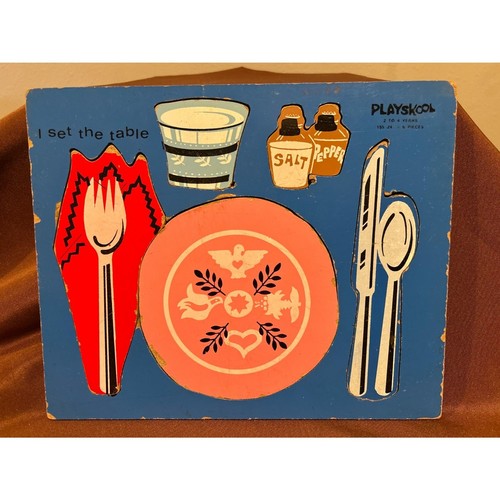 8 Playskool Wooden Puzzles - Picture 9 of 9