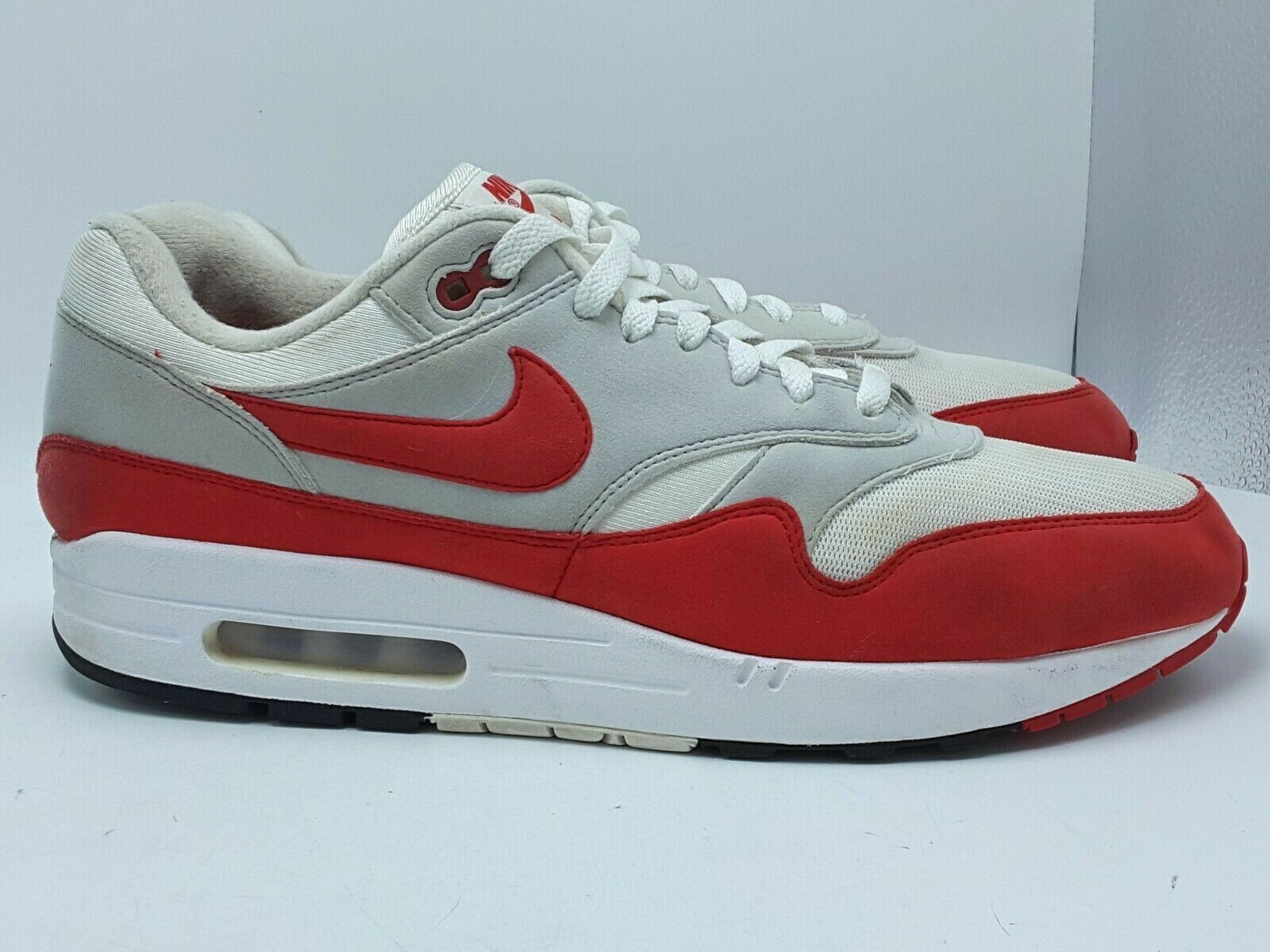 nike air max 1 red and grey