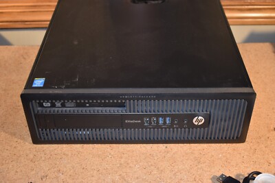 HP EliteDesk 800 G1 Intel Core i5-4570 Quad 4GB RAM 500GB HDD Windows 7 32-Bit