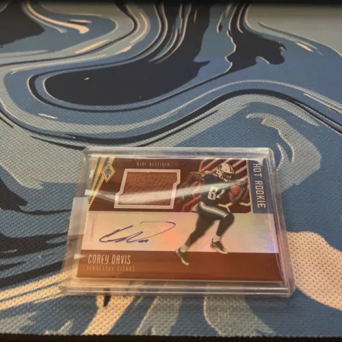 2017 Panini Phoenix Hot Rookie COREY DAVIS RPA /99 Rookie Auto #HRS-CD