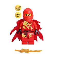 MOC Lego Minifig Figurine: Ninjago Kai (DX ninja robe) Fast Shipping