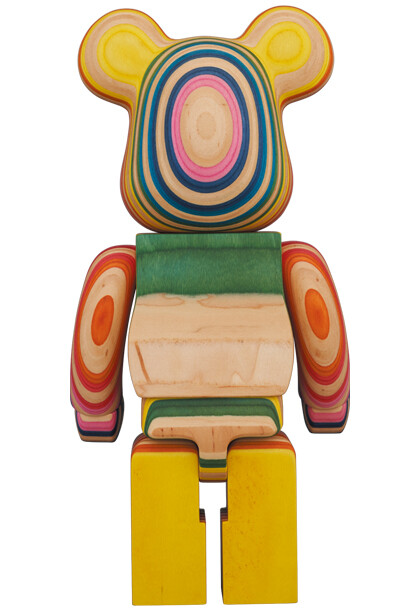 BE@RBRICK カリモク HAROSHI VEAL 400％ Medicom x SYNC x House Industries Karimoku Chess 400