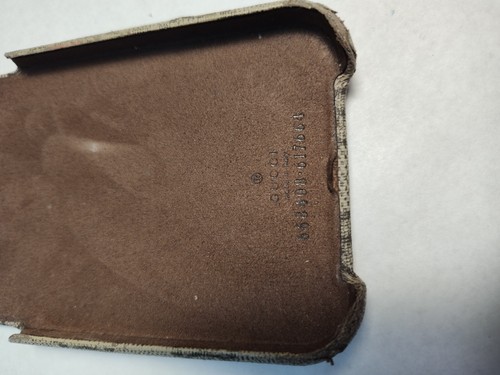 GUCCI Other GG Supreme iPhone 11Pro Smartphone Case Beige Total Pattern Used - Zdjęcie 8 z 13