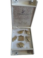 Swarovski Lenotre 2006 Collector Metal Pendant Set