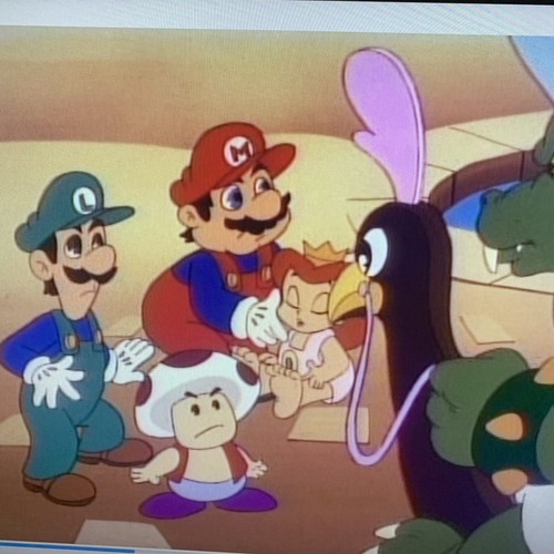 Vintage Mario Brothers Bros. Mix Limited Ex DVD 1989 + Best Of Mario Super Show - Foto 15 di 16
