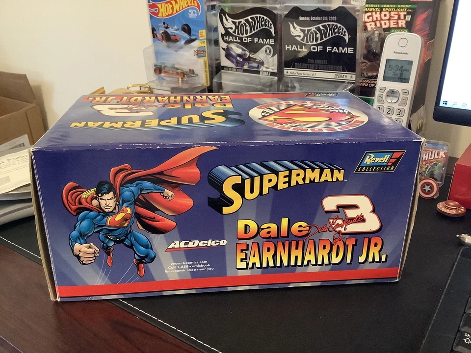 Revell Collection Nascar AC/DelcoSupermanRacing #3 1/24 and 1/64 Dale Jr. COA `s - Image 2 of 4