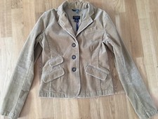 American Eagle Stretched Cotton Mustard Jacket, Size S (uk8)