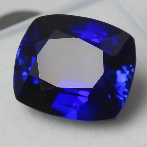 Natural Certified 14.65 Ct RARE Ceylon Blue Sapphire 14x12 mm Stunning Gemstone