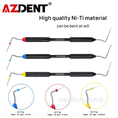 AZDENT 3X Dental Endodontic Buchanan Hand Plugger Tips Filling Obturation Sybronendo UK