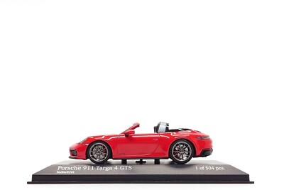 Minichamps 1:43 Porsche 911 Targa 4 GTS (992) in Guards Red | eBay