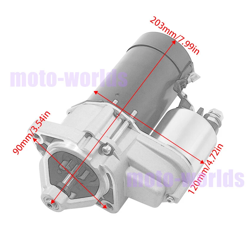 Motor De Arranque Apto para Moto Guzzi V75 SP 92-96/V7 700 1969-1971/1100 Sport 95-96 Foto 2 de 4