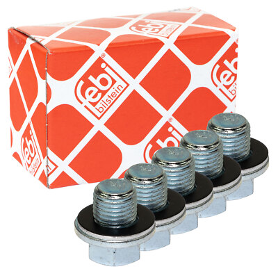 Ölablassschraube 5X 30264 M12x1,25 für Daihatsu Lexus Toyota Auris Corolla RAV 4