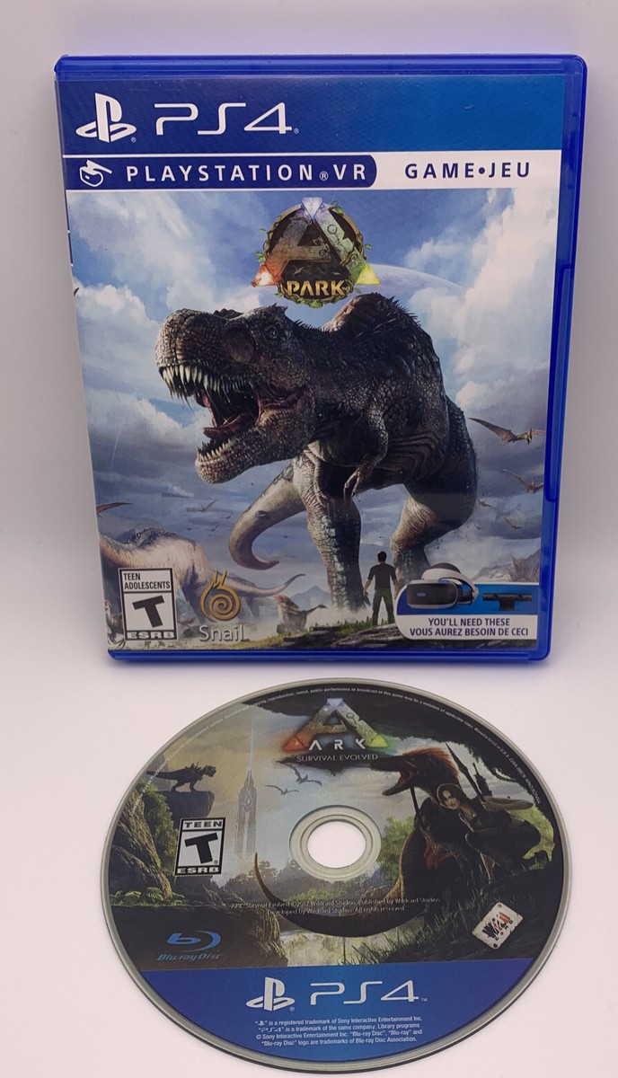 ARK Park PS4 PlayStation 2018 Playstation VR Game Snail-TESTED-VG