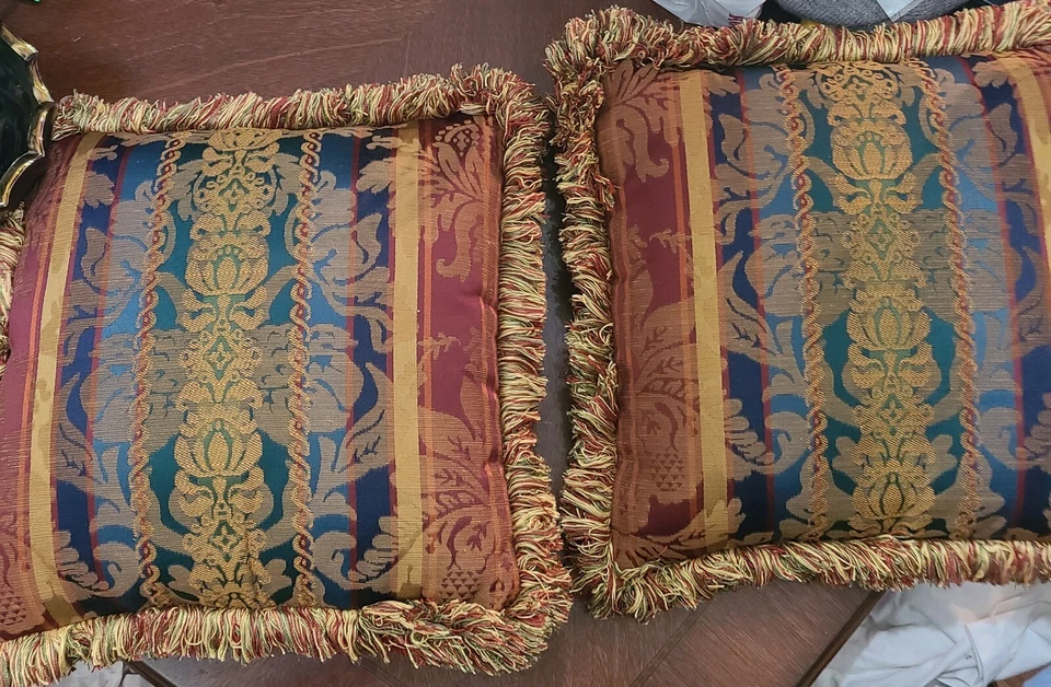 Beautiful Decorative Throw Pillows (Set of 3) China  Art (Set Of 3) - Image 2 of 4