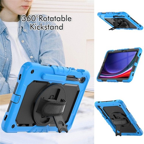 Heavy Duty Rugged Stand Case Screen Cover For Samsung Galaxy Tab S9 Plus Ultra - Picture 91 of 140
