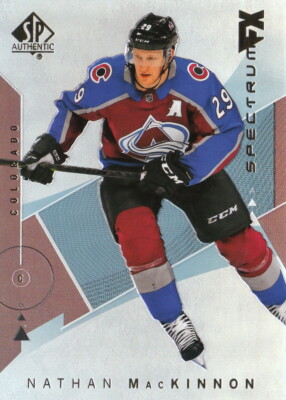 18/19 2018/19 Sp Authentic Spectrum #32 Nathan MacKinnon Avalanche Unscratched