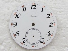 Doxa Antique Swiss Pocket Watch Original White Porcelain Dial Watch-face 46 mm