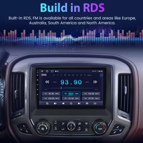 Apple Carplay For 2014-2018 Chevrolet Silverado GMC Sierra Car Stereo Radio GPS - Picture 13 of 16