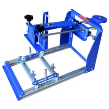 Curved Screen Printing Machine Manual Cylinder Press Printer Kit 170mm Dia