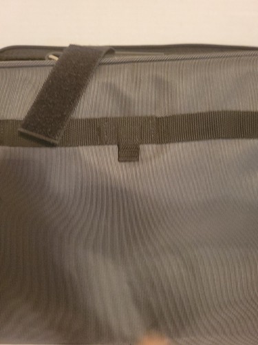 Targus Computer Tablet File Bag Gray Messenger Laptop Softshell Lightweight - Picture 5 of 6