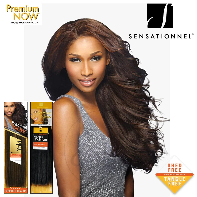 Sensationnel Premium Now Yaki Weaving 100 Human Hair 10