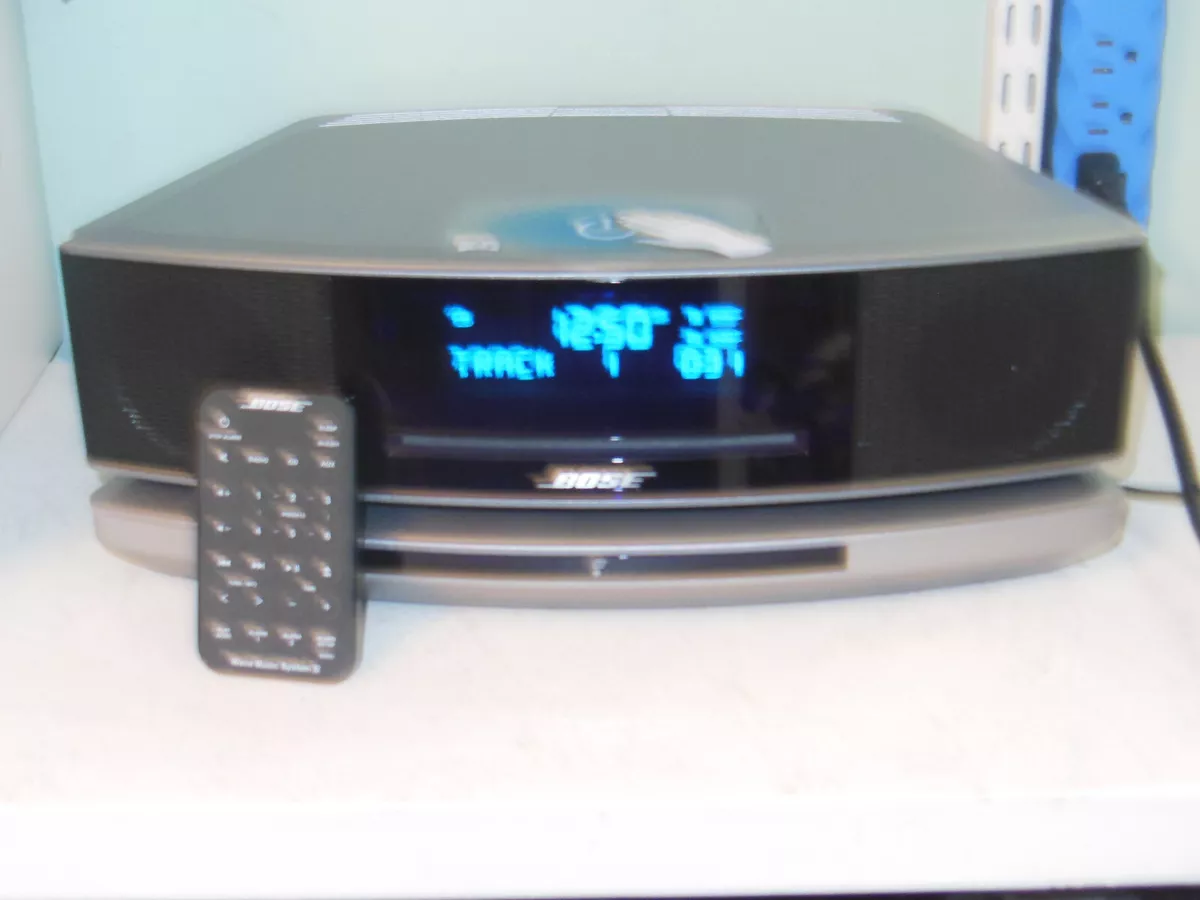 Bose Wave Music System IV with CD Player and Alarm Clock 