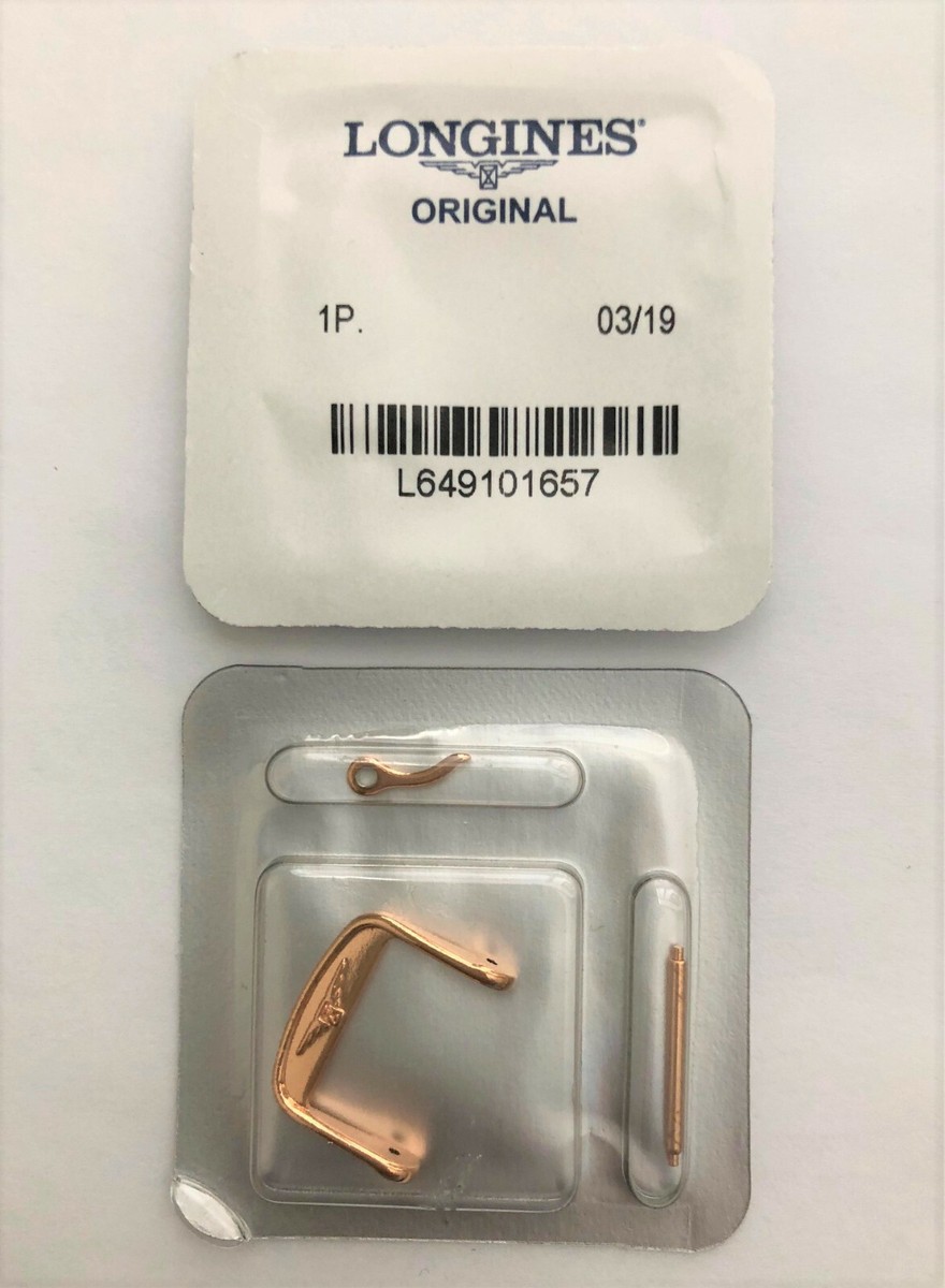 Original Longines 16mm Rose-Gold Clasp Buckle For Straps with 16mm