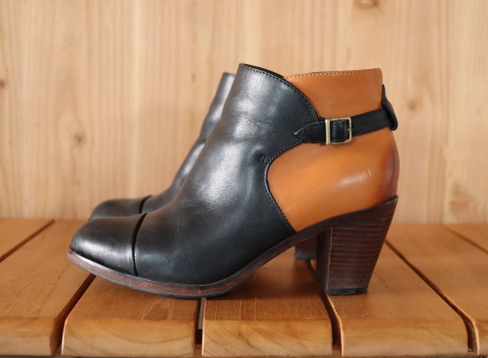 Bota Samantha Pleet para Wolverine 1000 Millas Bonny Baja Negra Tostada Talla 7M Foto 2 de 4