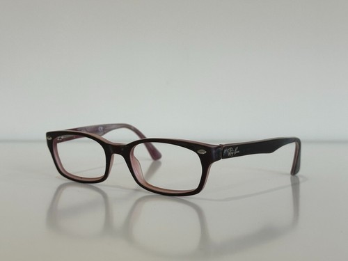 Ray Ban RB 5150 2126 Rectangle Pink Purple Eyeglasses Frame 50-19-135