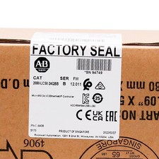Sealed Allen-Bradley 2080-LC50-24QBB Micro850 24 I/O EtherNet/IP Controller