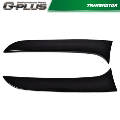 Fit For 12-19 BMW F20 F21 Glossy Rear Window Spoiler Side Wing Trim Cover