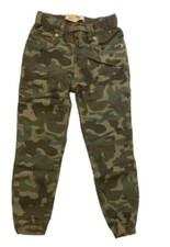 Levi's Youth Camo Jogger Pants Stretch Slim Elastic Cuff Boys Size 16 Levis Levi