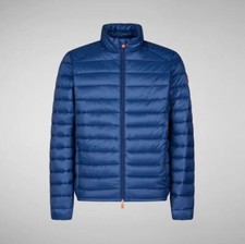 Piumino Uomo Save The Duck Giga 17 Alexander D32430M animal-free 90025 Blu Royal