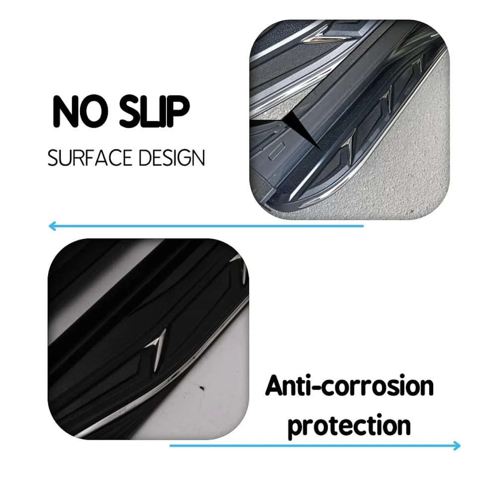 2Pcs Running Board Fit for Lexus RX 350 450h 2016-2020 Side Step Car Accessories - Image 2 of 4