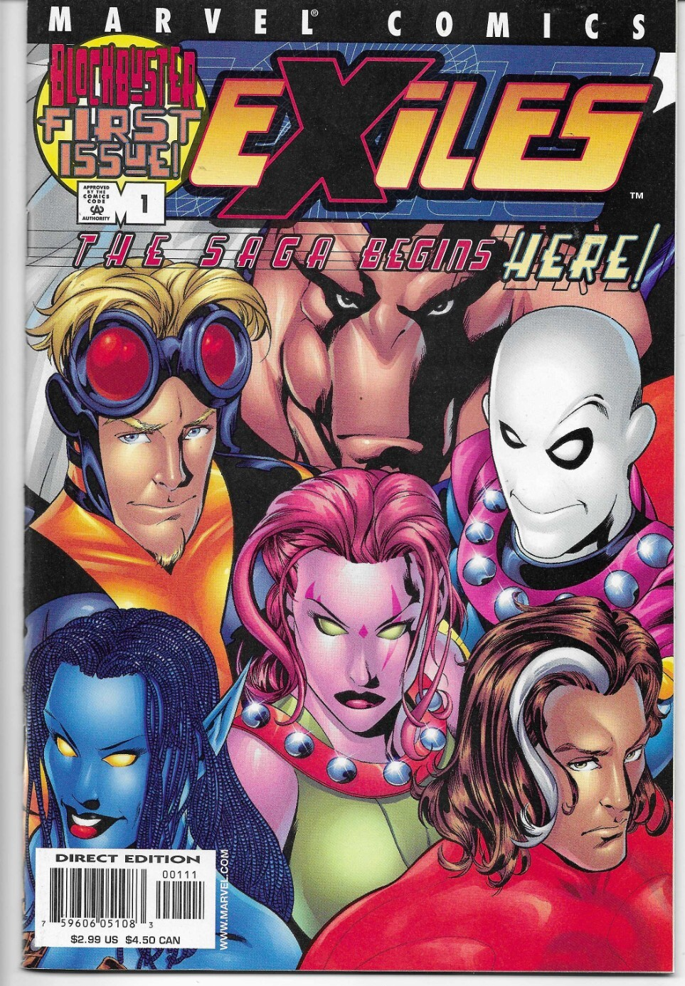 EXILES (2001) #1 - Back Issue (S)
