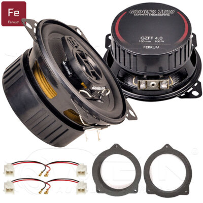 GROUND ZERO LAUTSPRECHER für BMW 5ER E60 Limousine 2003-2010 Vorn Tür 100W #B0EE