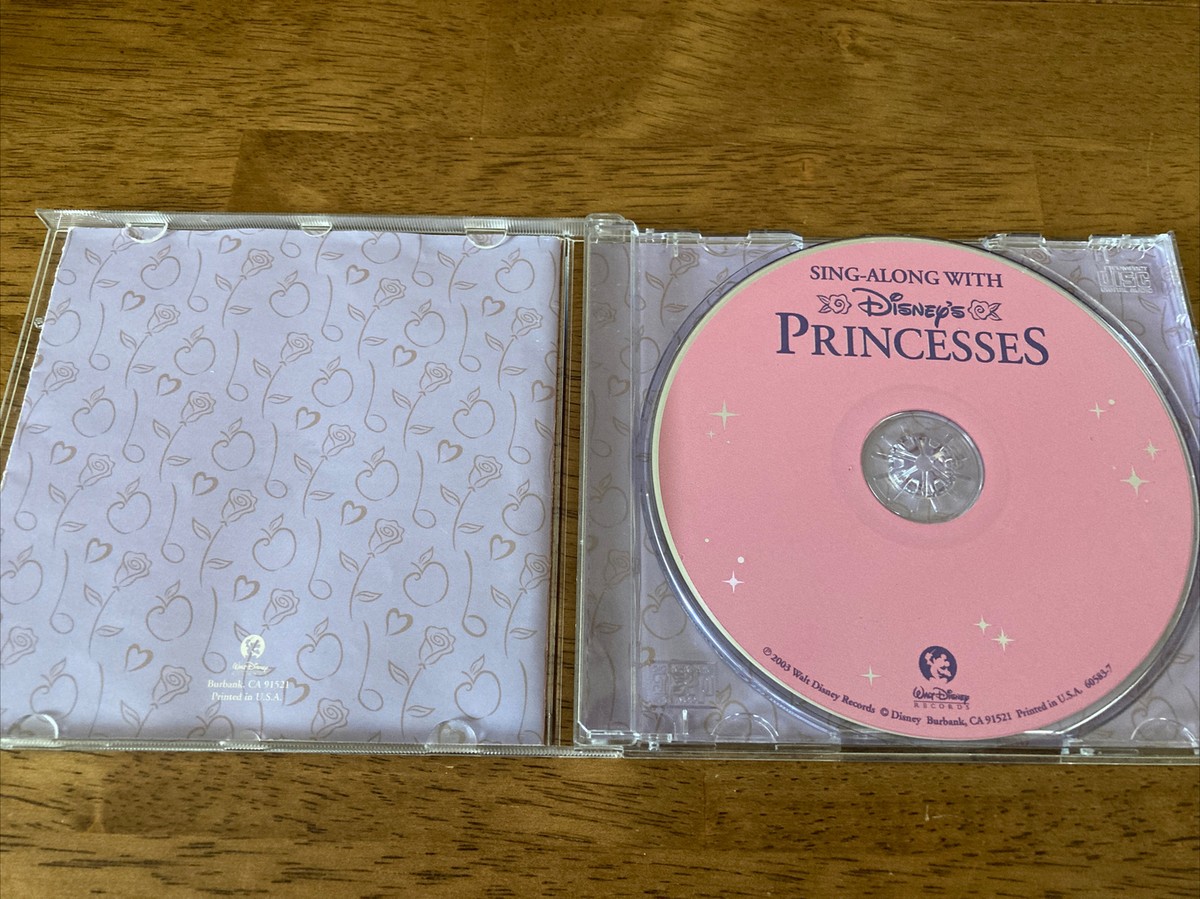 Sing Along with Disney's Princesses CD 20 Tracks with Lyrics
