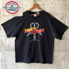 [DF62] Movie Movie T Snake Flight Vintage 00s Logo Black T