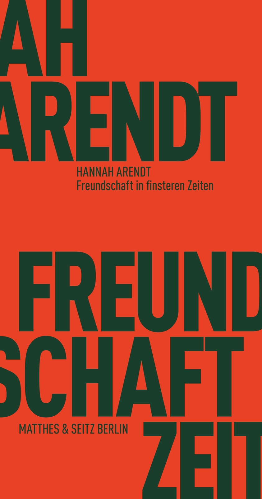 Thumbnail - Freundschaft In Finsteren Zeiten | Hannah Arendt | Taschenbuch | 142